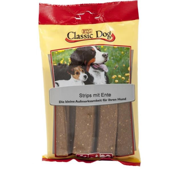 Classic Dog Snack Strips Ente